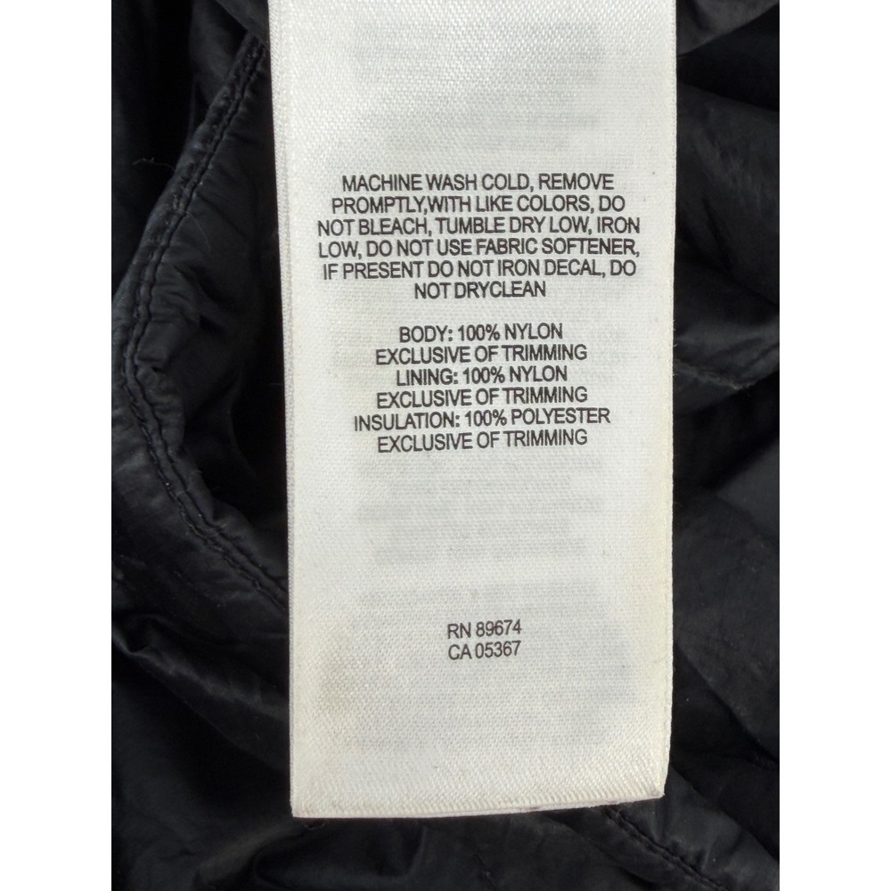 Mountain Hardwear Mens XL Black Quilted Full Zip Insulated Puffer Jacket RN89674 - Picture 8 of 8